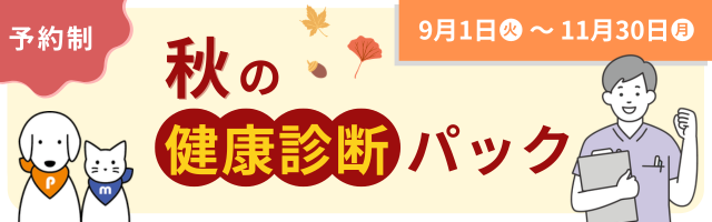 秋の健康診断パック